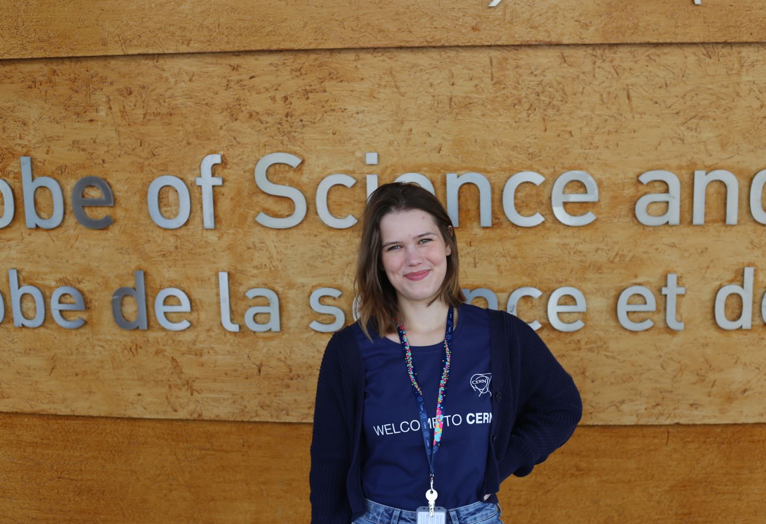Jeana. administrative student at  CERN.